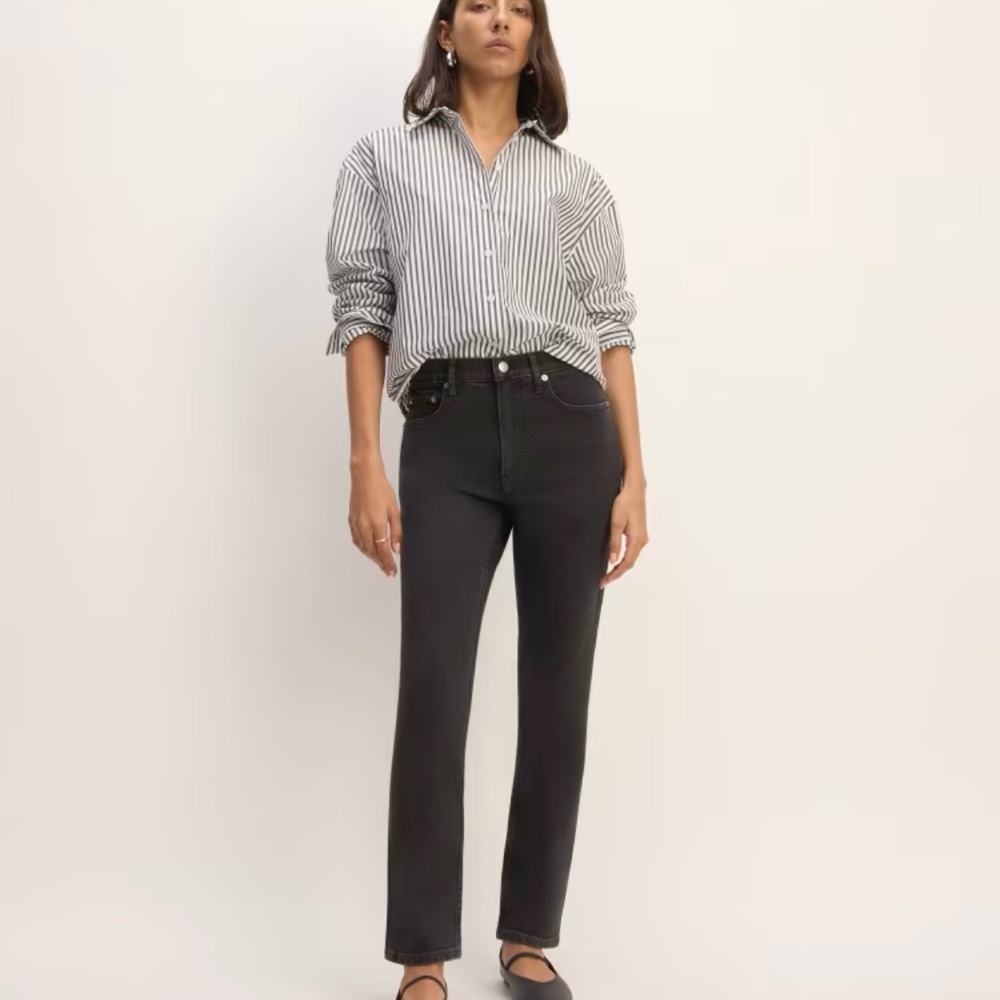 Everlane Women's High Rise Jeans - Black